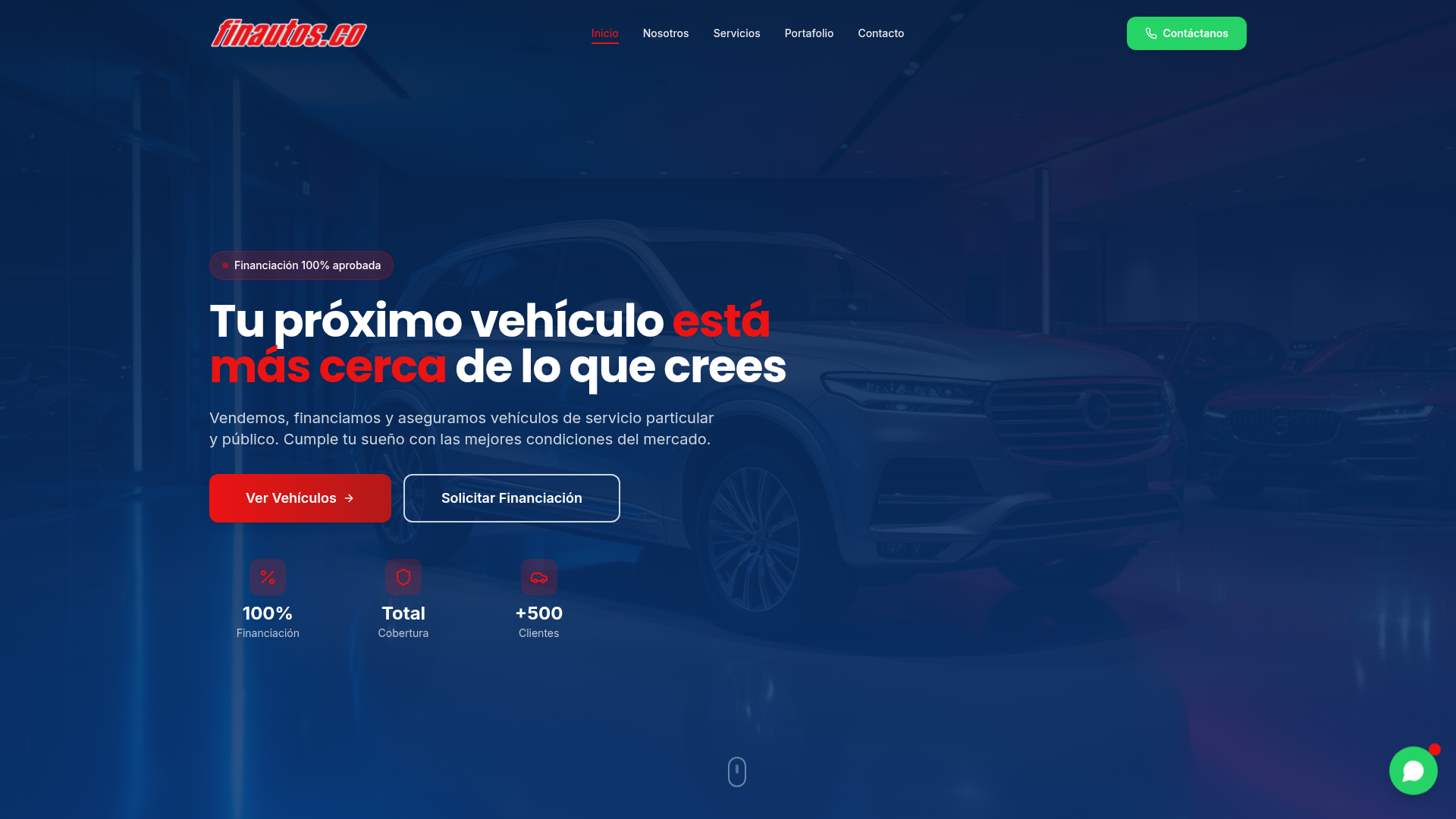 Finautos — Automotriz · Financiación