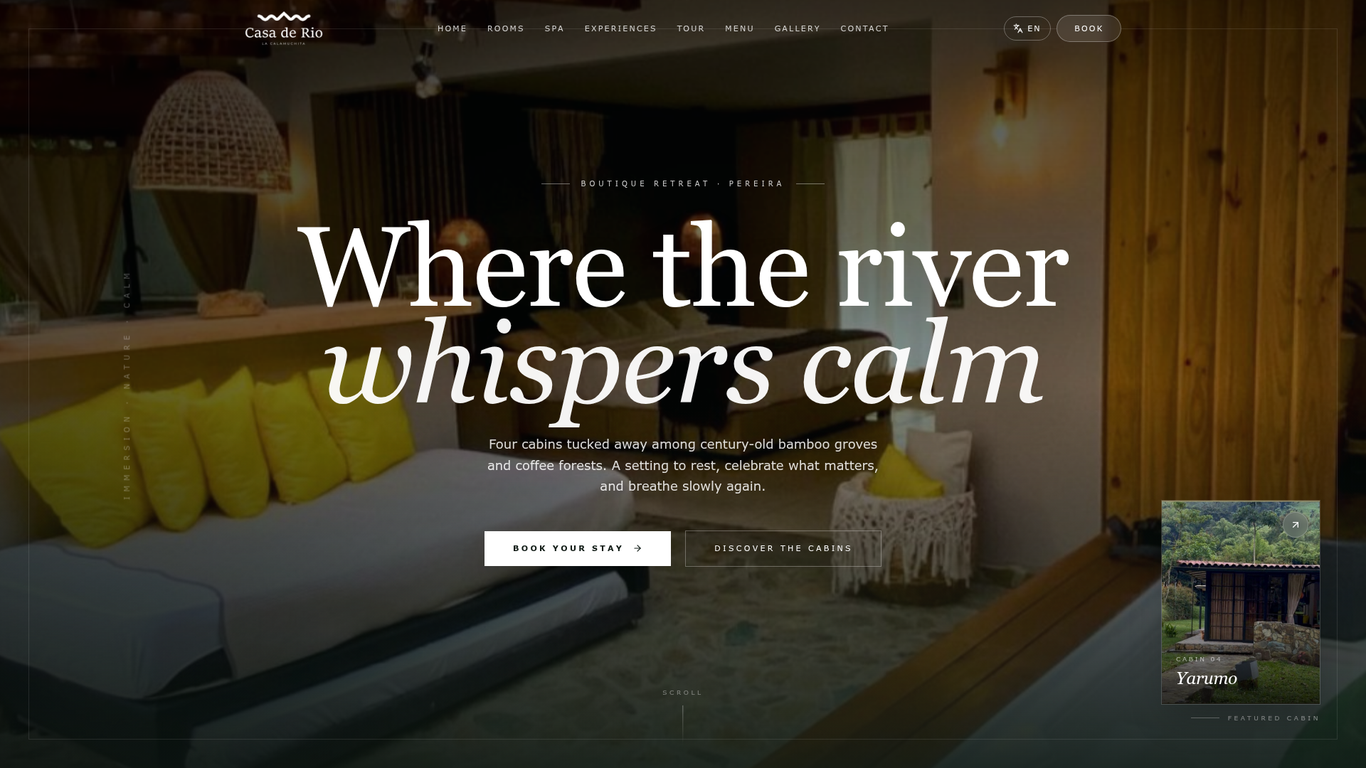 Casa de Río · La Calamuchita — Hotelería boutique